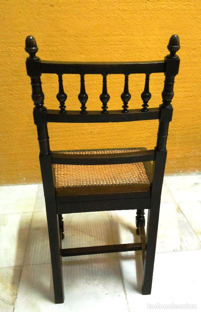 Antig&uuml;edades: 6 SILLAS ALFONSINAS. REF. 5926 - Foto 7