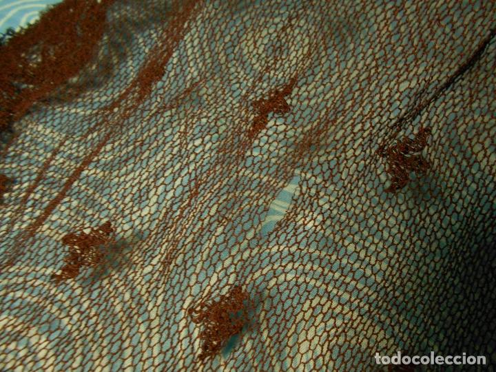Antig&uuml;edades: MANTILLA TUL 1,95 X 0,50 ( REF 6 ) - Foto 5