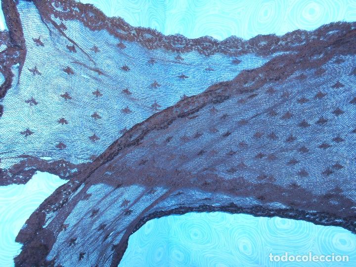 Antig&uuml;edades: MANTILLA TUL 1,95 X 0,50 ( REF 6 ) - Foto 6