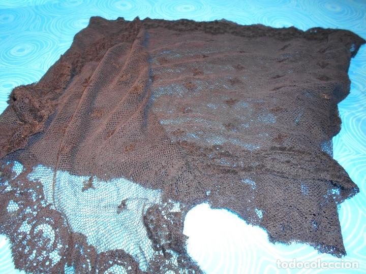 Antig&uuml;edades: MANTILLA TUL 1,95 X 0,50 ( REF 6 ) - Foto 7