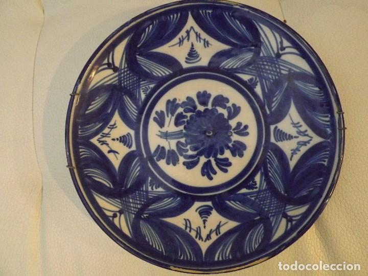 Antig&uuml;edades: Plato Manises 30 cm Perfecto - Foto 1