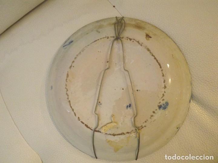 Antig&uuml;edades: Plato Manises 30 cm Perfecto - Foto 2