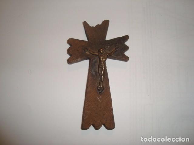 Antig&uuml;edades: ANTIGUO CRUCIFIJO MASON - Foto 1