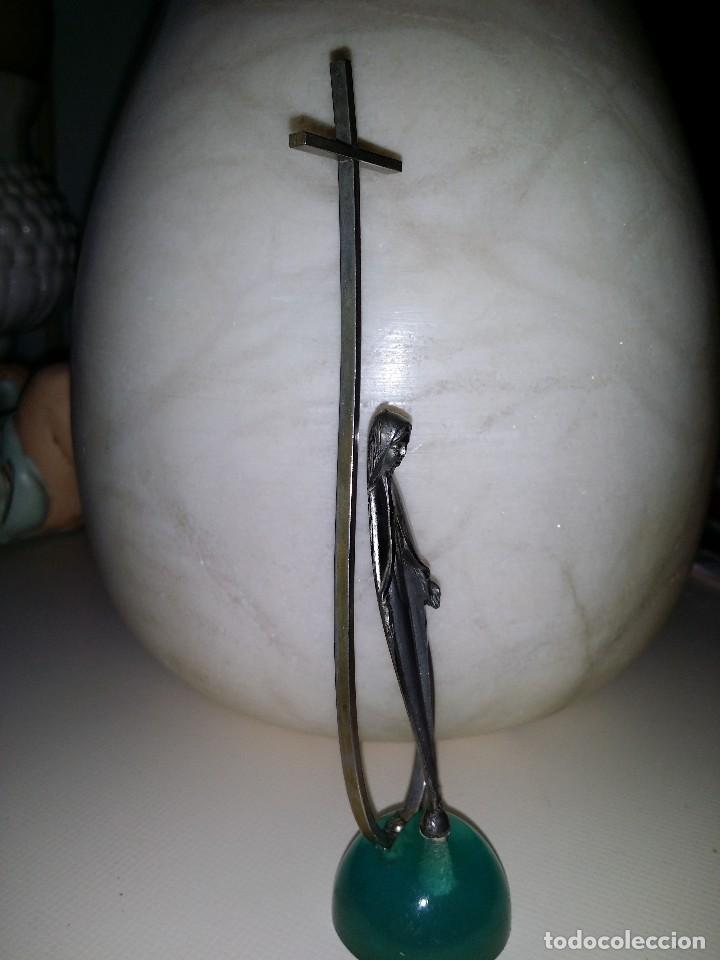 Antig&uuml;edades: VIRGEN MILAGROSA PISAPAPELES - Foto 7
