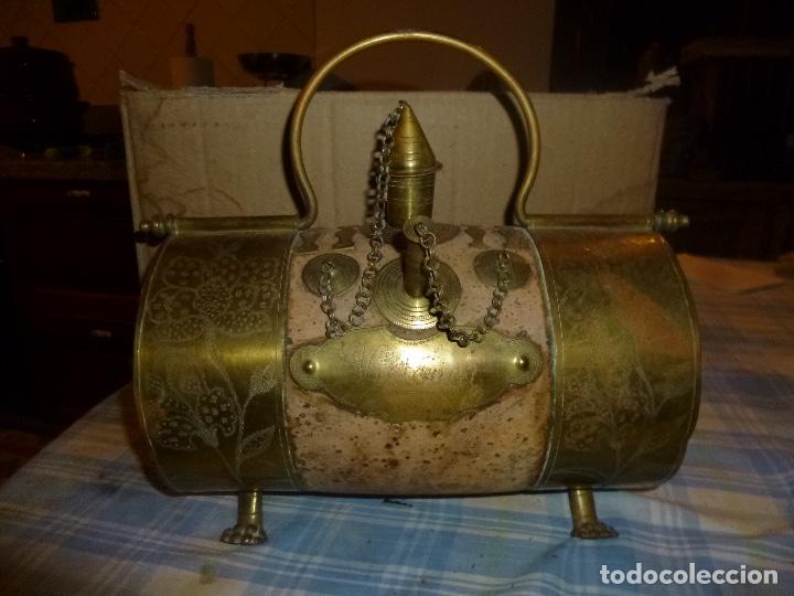 Antiguidades: Barril de corcho con nombre Victoria 1937