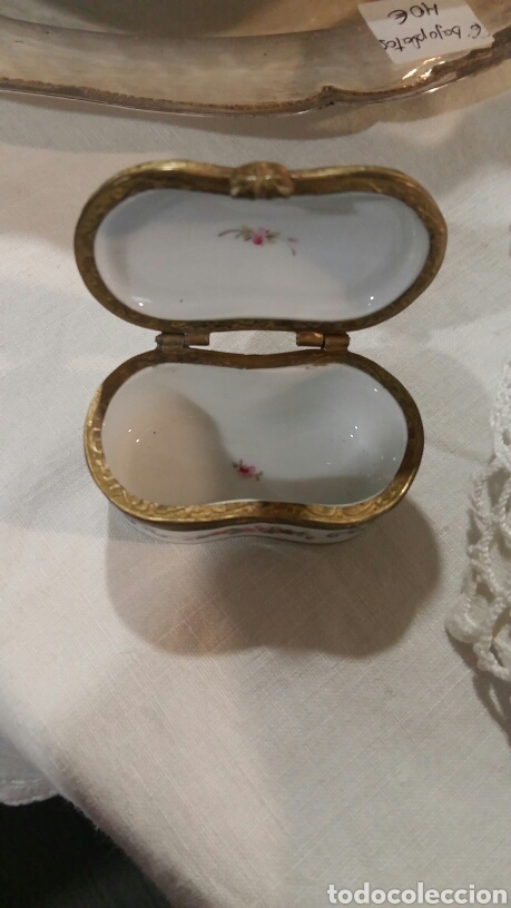 Antig&uuml;edades: Antiguo pastillero de Limoges - Foto 3