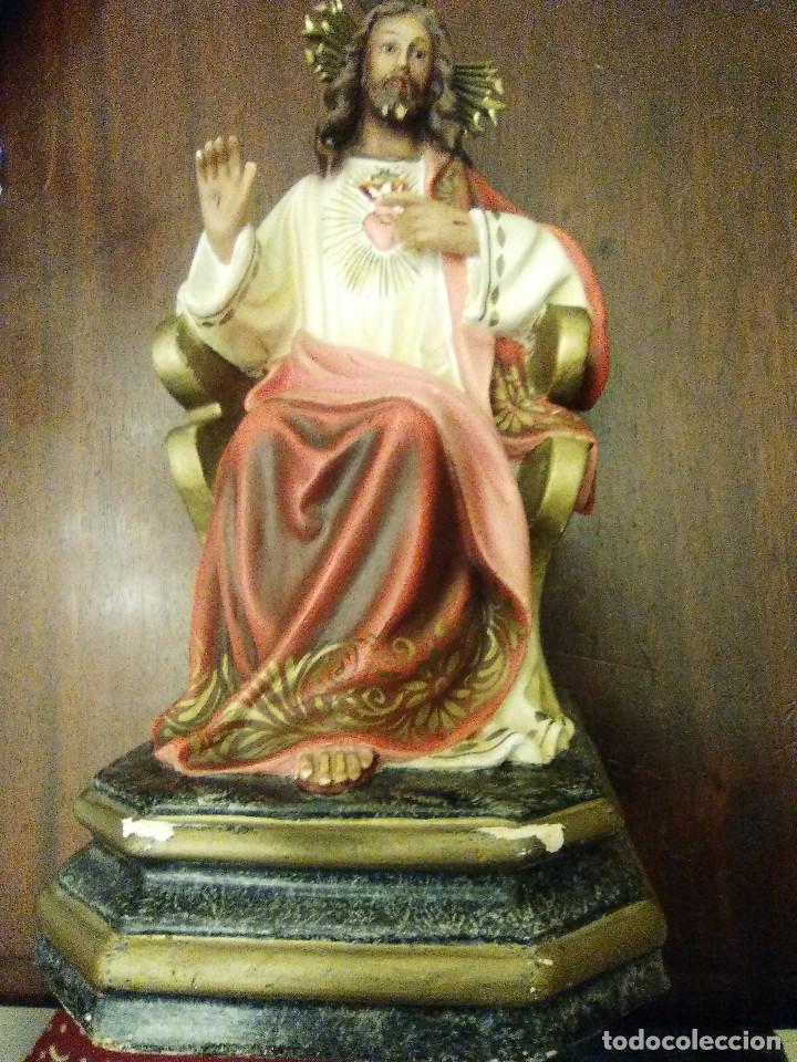 Antig&uuml;edades: SAGRADO CORAZ&Oacute;N DE JES&Uacute;S, SEGURAMENTE DE OLOT - Foto 1