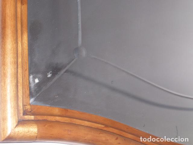 Antig&uuml;edades: ANTIGUO ESPEJO DE MADERA TALLADA - Foto 4