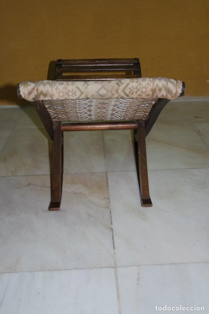 Antig&uuml;edades: BANQUETA MECEDORA. REF. 5938 - Foto 8
