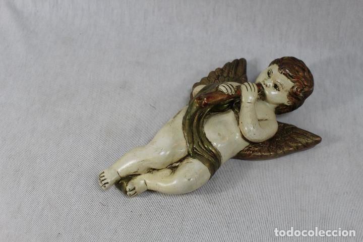 Antig&uuml;edades: angel, amorcillo, angelote en yeso - Foto 2