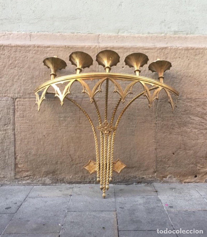 Antig&uuml;edades: Dos apliques s. XIX - Foto 2
