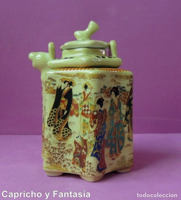 Antig&uuml;edades: Tetera de porcelana n&ordm; 1193 - Foto 1