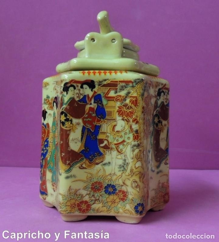 Antig&uuml;edades: Tetera de porcelana n&ordm; 1193 - Foto 3