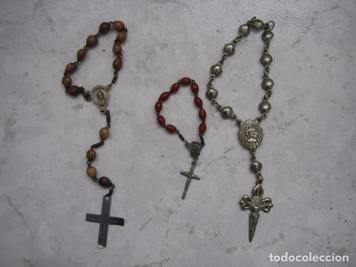 Antig&uuml;edades: Lote de rosarios - Foto 1