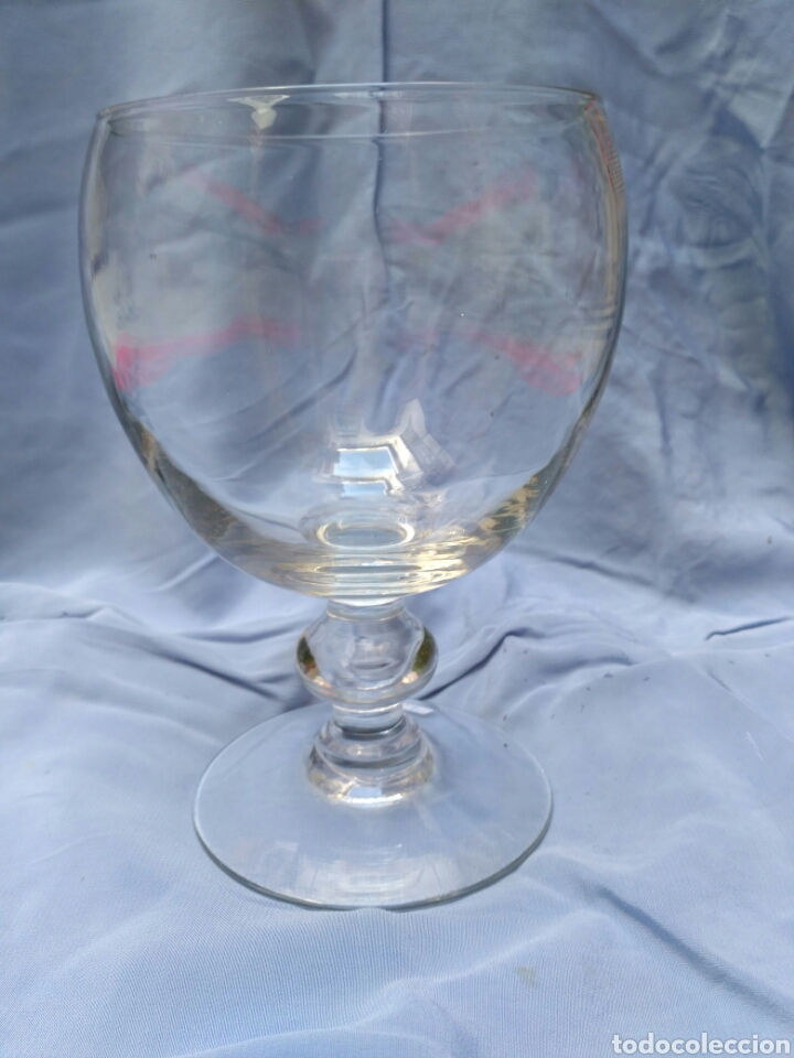 Antig&uuml;edades: Copa de cristal transparente del siglo XX - Foto 1