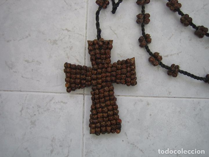 Antig&uuml;edades: Antiguo rosario en garbanzos - Foto 2