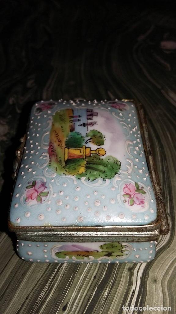 Antig&uuml;edades: Caja para rap&eacute; snuffboxes Siglo XVIII Inglaterra - Foto 1