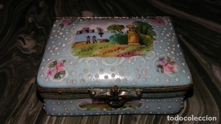 Antig&uuml;edades: Caja para rap&eacute; snuffboxes Siglo XVIII Inglaterra - Foto 3