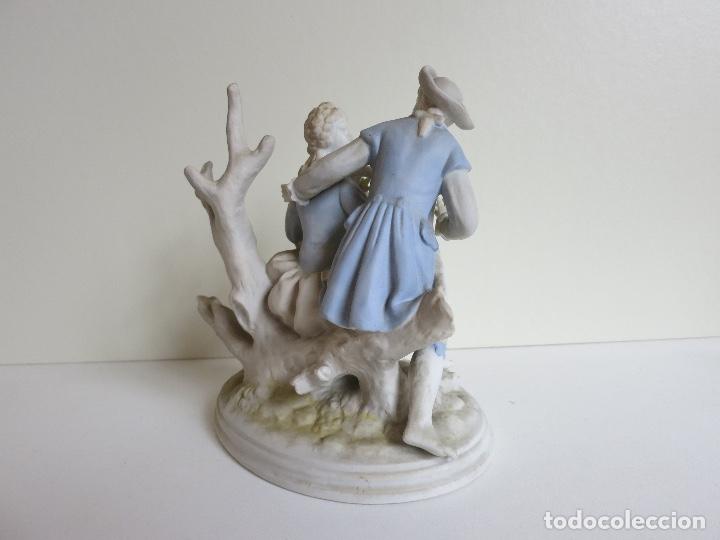 Antig&uuml;edades: Bella figura en biscuit firmada y numerada - Foto 3