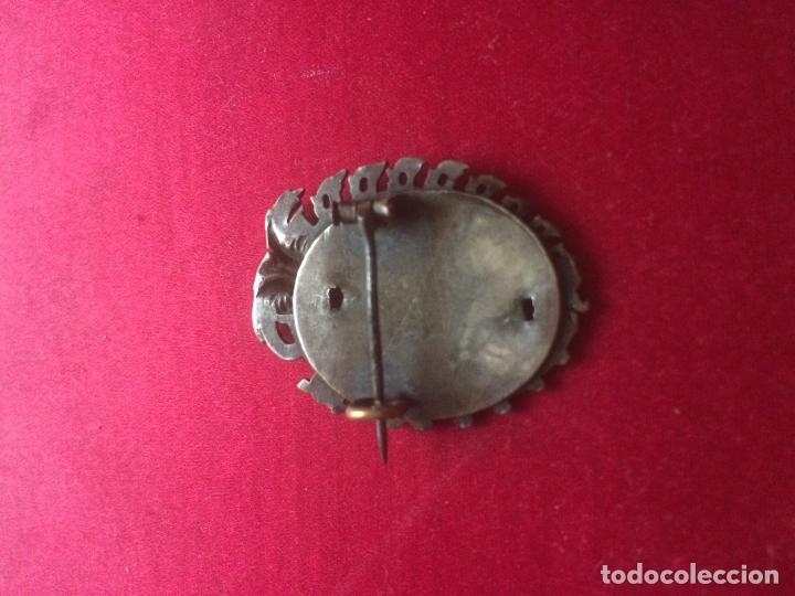 Antig&uuml;edades: Antiguo broche de plata franc&eacute;s s.xix - Foto 3