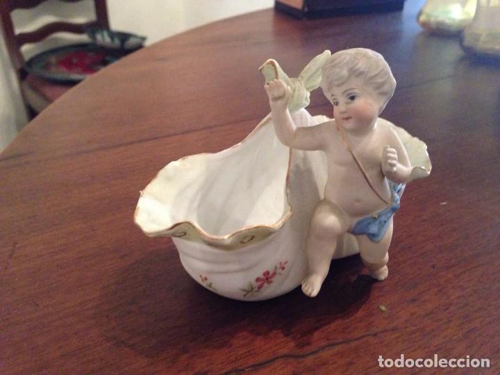 Antig&uuml;edades: FIGURA CESTITA CON NI&Ntilde;O - Foto 1