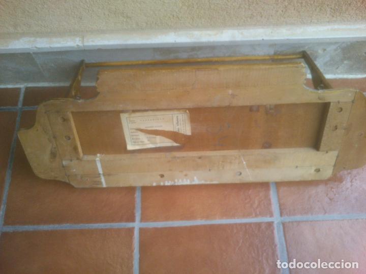 Antig&uuml;edades: ANTIGUO Perchero 4 perchas - Foto 8