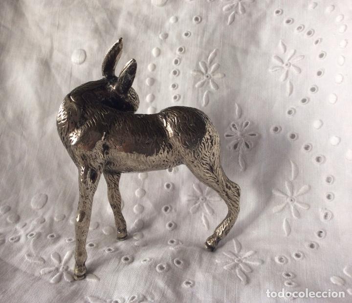 Antig&uuml;edades: BONITO CERVATILLO EN ALPACA PLATEADA - Foto 3