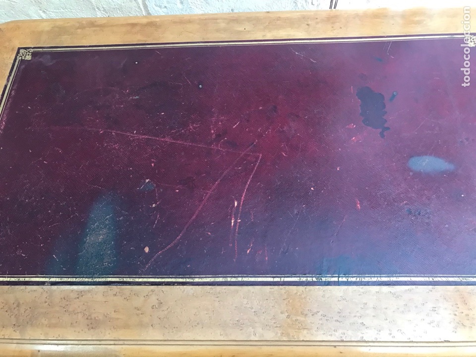 Antig&uuml;edades: MESA DESPACHO ESTILO LUIS XV - Foto 2