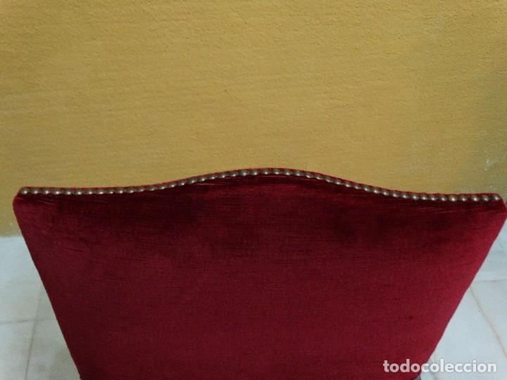 Antig&uuml;edades: SILLON ROBLE TAPIZADO. REF. 5945 - Foto 11