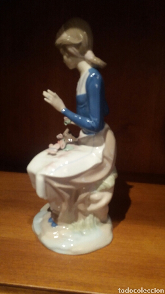 Antig&uuml;edades: FIGURA PORCELANA - Foto 2