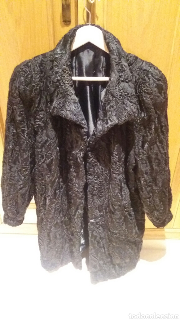 Antig&uuml;edades: CHAQUETON PIEL ASTRACAN - Foto 1