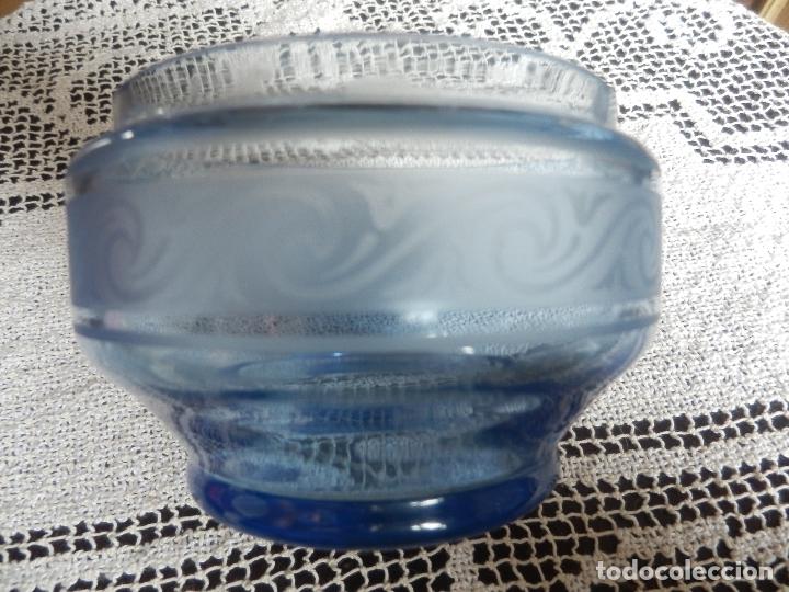 Antig&uuml;edades: FRASCO DE CRISTAL ESMERILADO - Foto 4