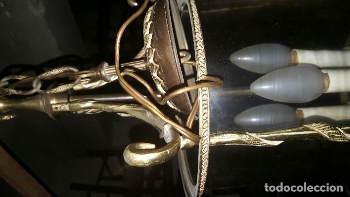 Antig&uuml;edades: LAMPARA TECHO MODERNISTA - Foto 3
