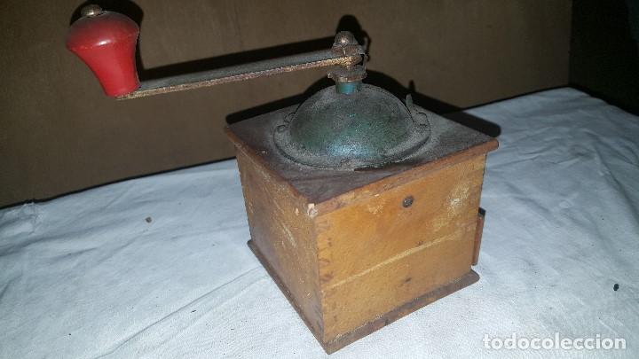 Antig&uuml;edades: ANTIGUO MOLINILLO CAFE ELMA - MADERA - Foto 4
