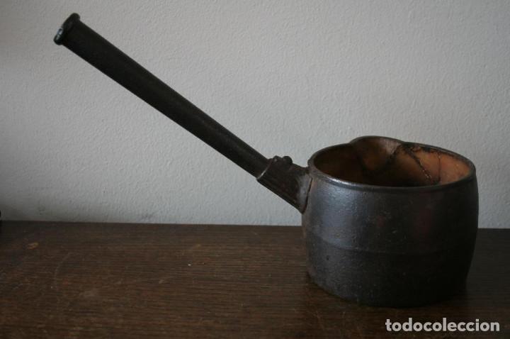 Antig&uuml;edades: Cazo de fundicion 1 1/2 pinta Cannon Hware Co Ltd - Deepfields - Foto 2