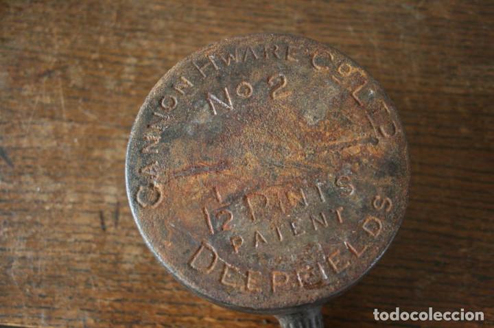 Antig&uuml;edades: Cazo de fundicion 1 1/2 pinta Cannon Hware Co Ltd - Deepfields - Foto 4