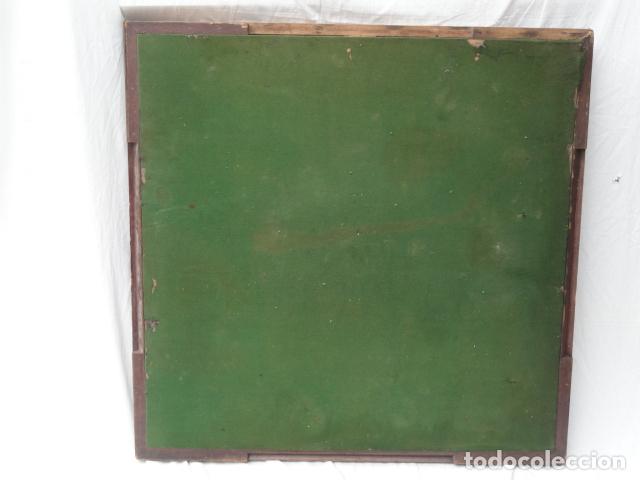 Antig&uuml;edades: ANTIGUA MESA DE JUEGO PLEGABLE. - Foto 8