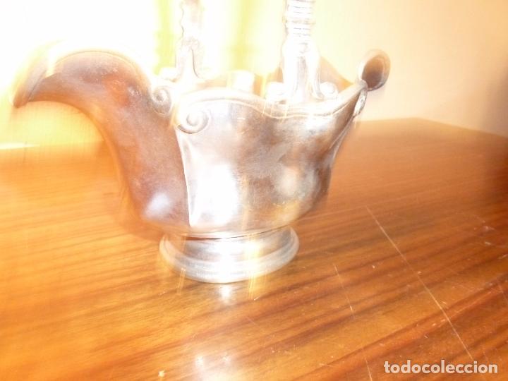 Antig&uuml;edades: cesta de esta&ntilde;o - Foto 5