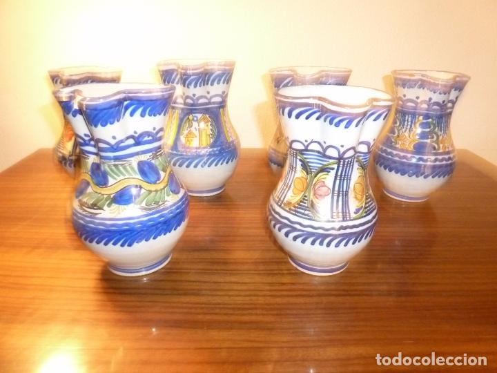 Antig&uuml;edades: seis jarras de manises - Foto 11