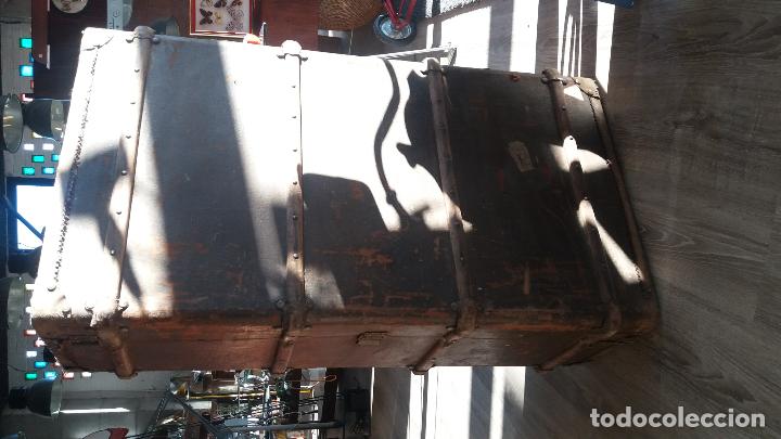 Antig&uuml;edades: ANTIGUO BAUL-MALETA - Foto 6