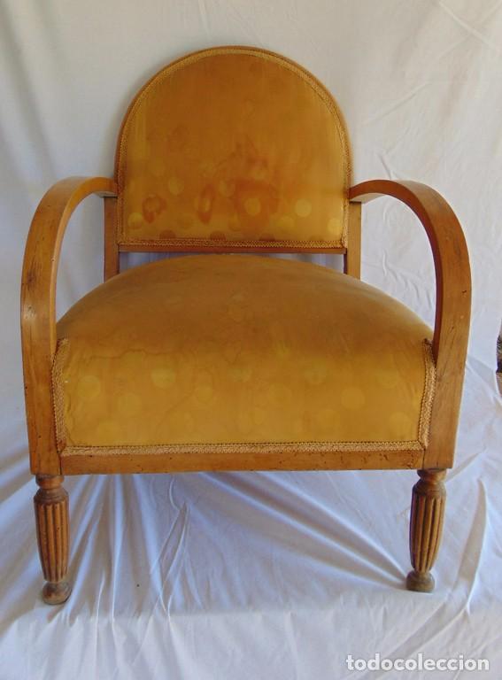 Antig&uuml;edades: sill&oacute;n Art Deco - Foto 1