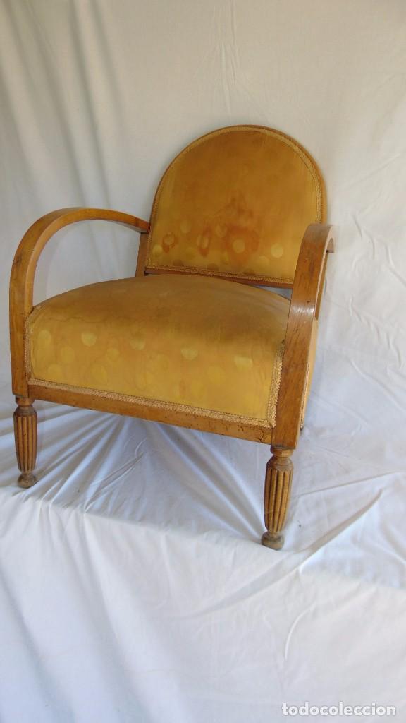 Antig&uuml;edades: sill&oacute;n Art Deco - Foto 2