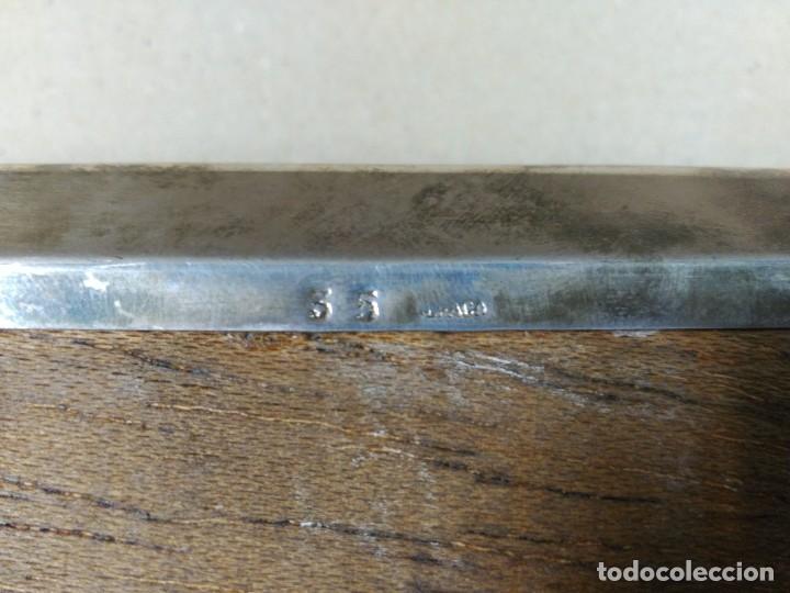 Antig&uuml;edades: Caja de metal plateado con interior en madera - Foto 15