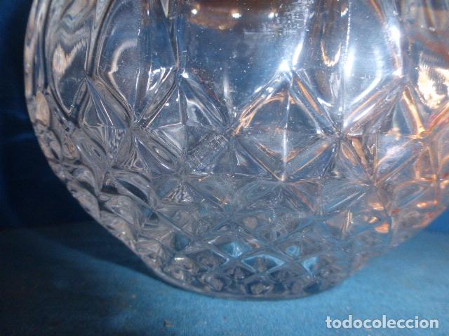 Antig&uuml;edades: JARRON DE CRISTAL TALLADO - Foto 4