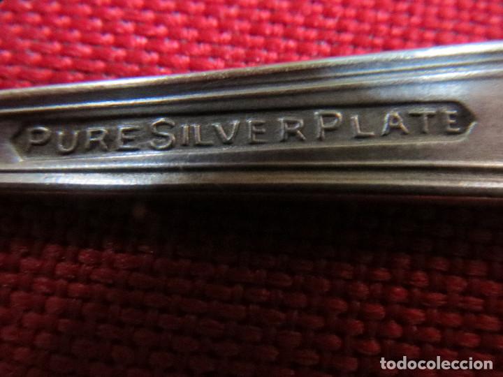 Antig&uuml;edades: CUCHARILLA DE PLATA CON RESE&Ntilde;A. - Foto 3