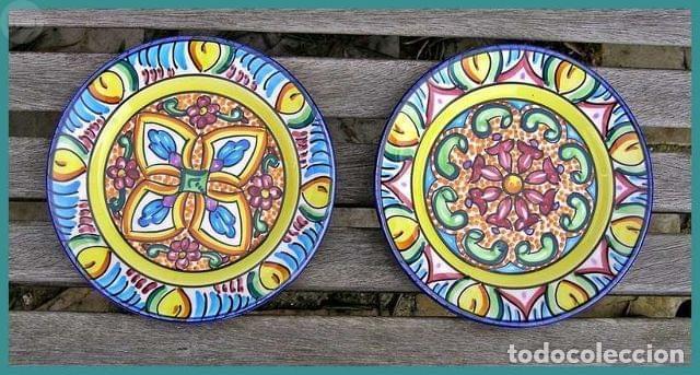 Antig&uuml;edades: 2 PLATOS DECORATIVOS - Foto 1