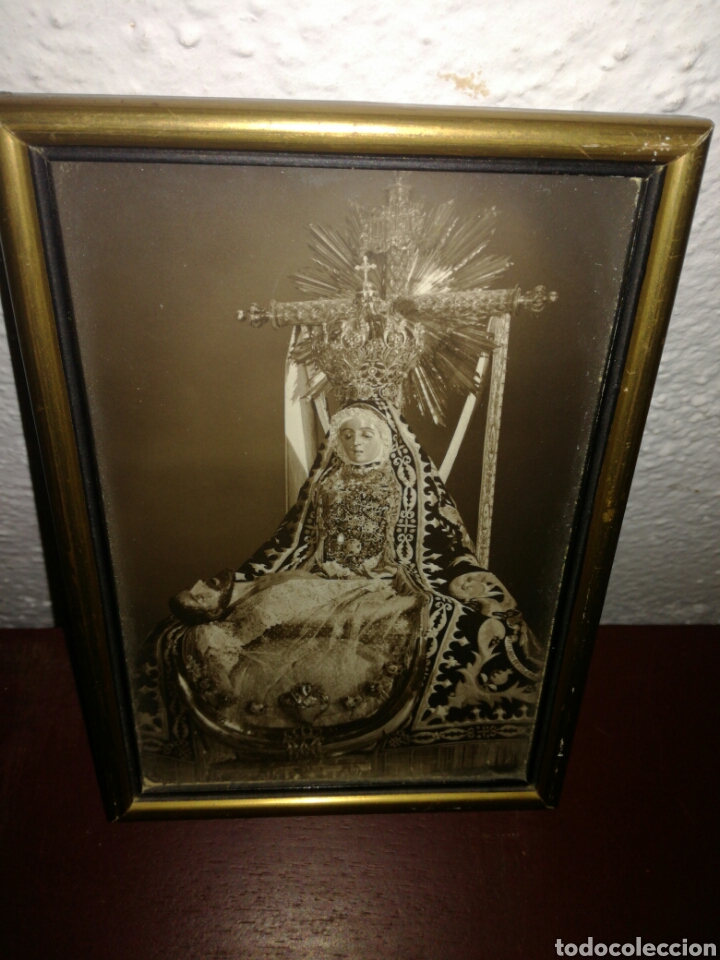 Antig&uuml;edades: Antiguo marco con imagen - Foto 2