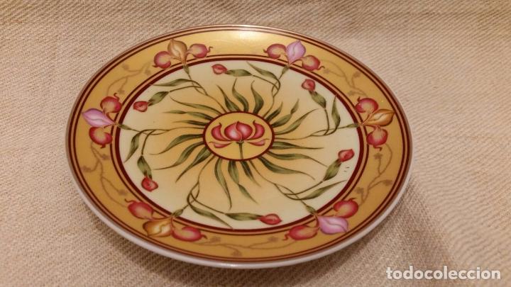 Antig&uuml;edades: Par de tazas francesas D&eacute;cor du Galion - Foto 3