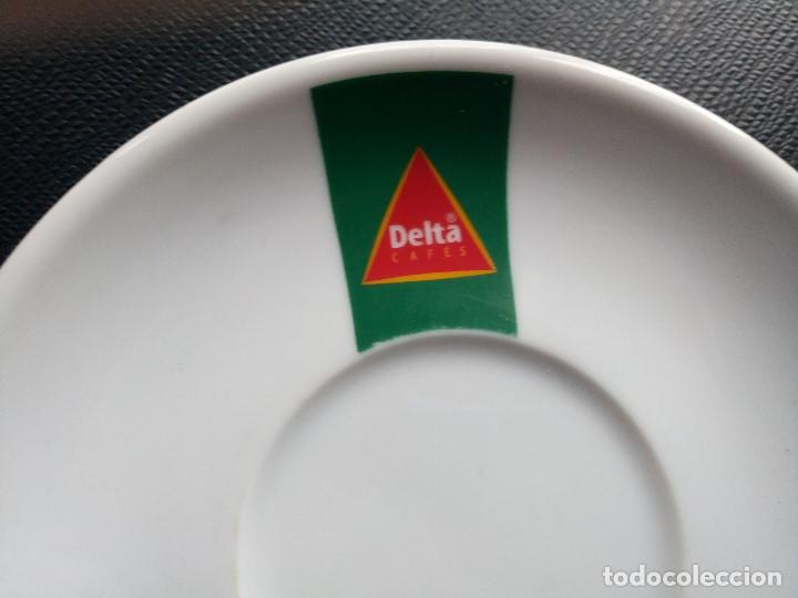 Antig&uuml;edades: plato cafes delta 14 x 14 cm - Foto 1