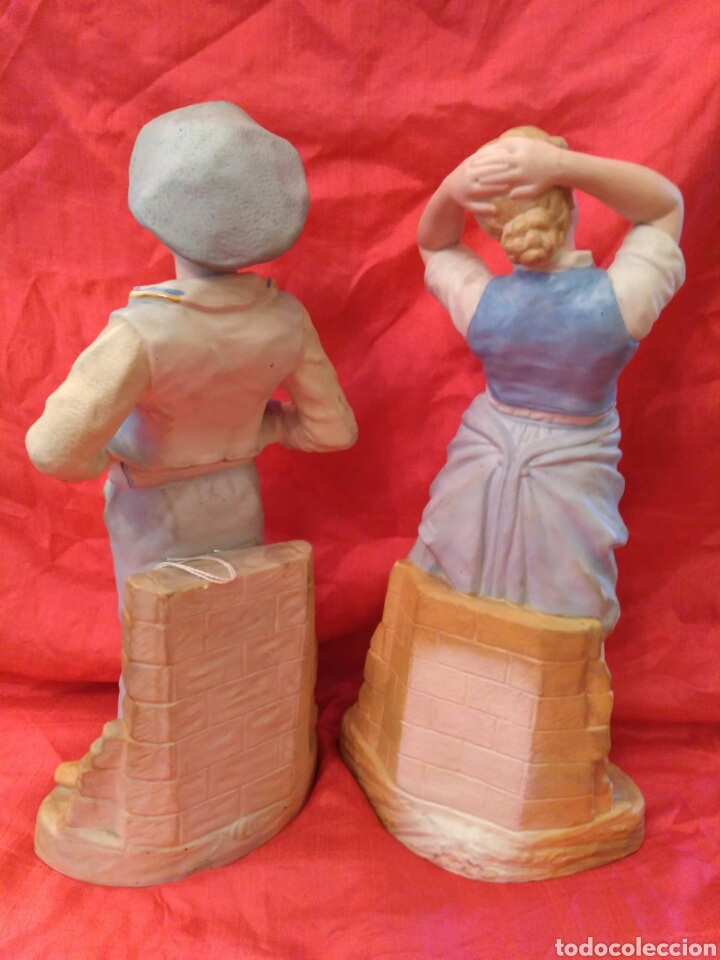 Antig&uuml;edades: Figuras de biscuit del siglo XIX - Foto 2